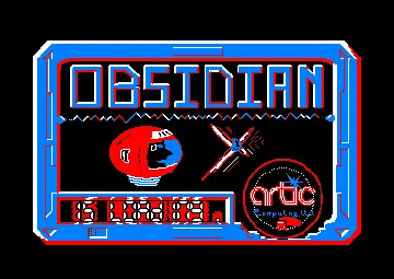 Obsidian (UK) (1985) [Artic Computing] screen shot title